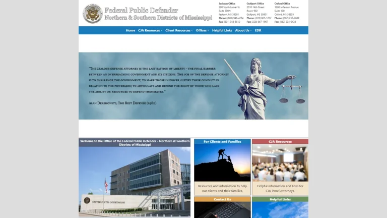 Federal Public Defender - Jackson, MS - Attorney in Jackson
