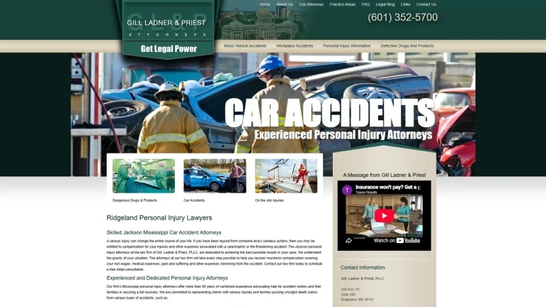 Gill, Ladner & Priest, Attorneys - Jackson, MS - Attorney in Jackson