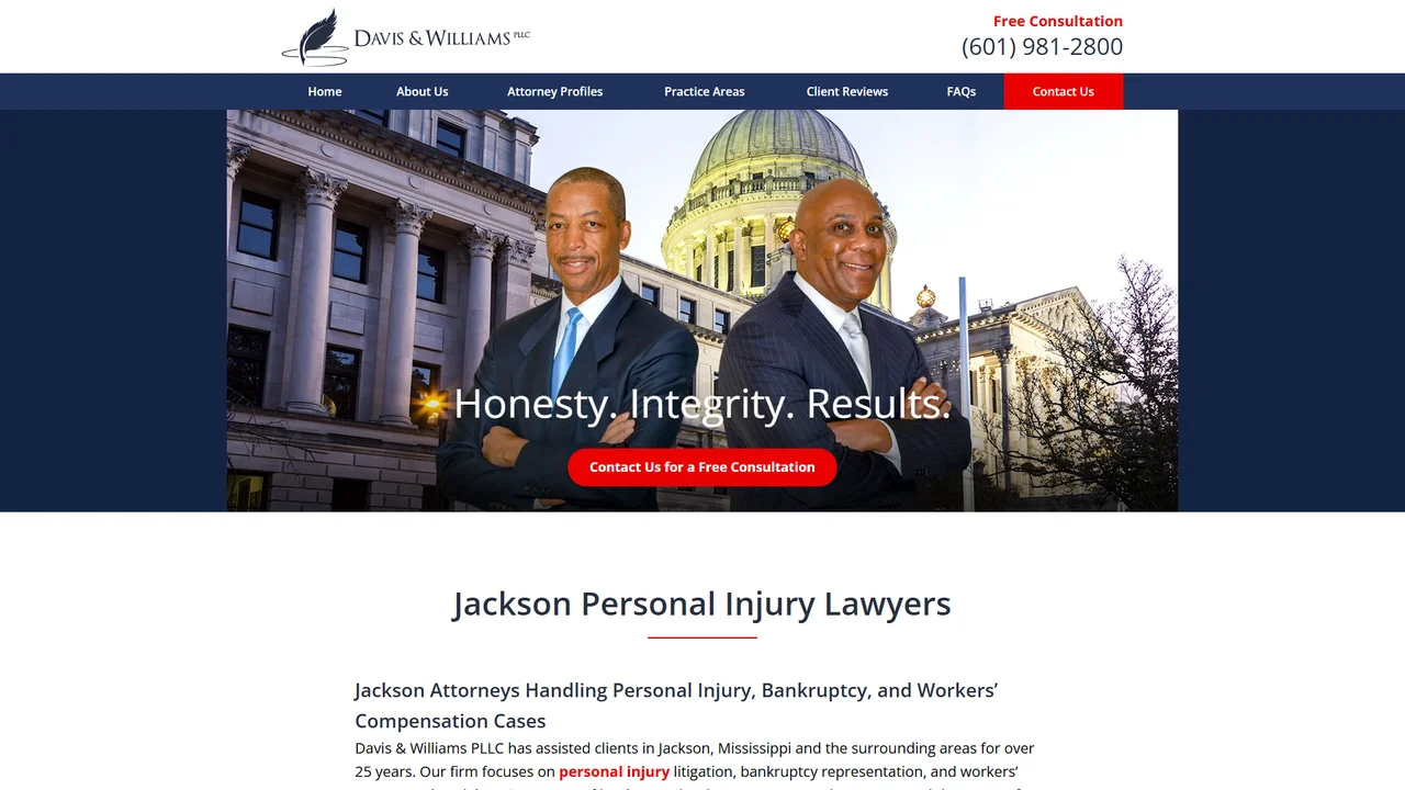 Davis & Williams PLLC - Jackson, MS office in Jackson, Mississippi