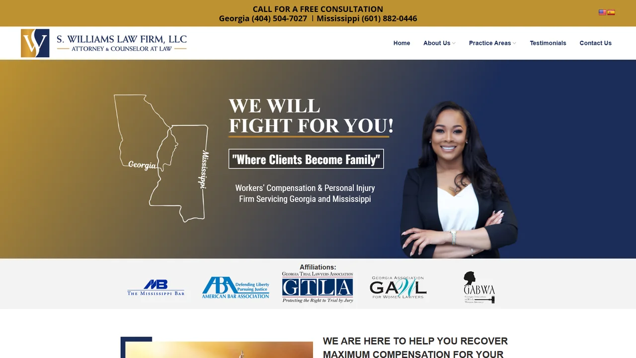 S. Williams Law Firm, LLC - Jackson, MS office in Jackson, Mississippi
