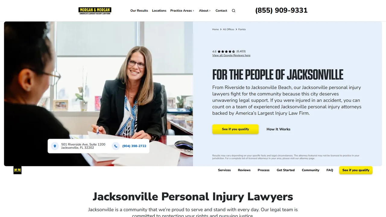 Morgan & Morgan - Jacksonville, FL office in Jacksonville, Florida