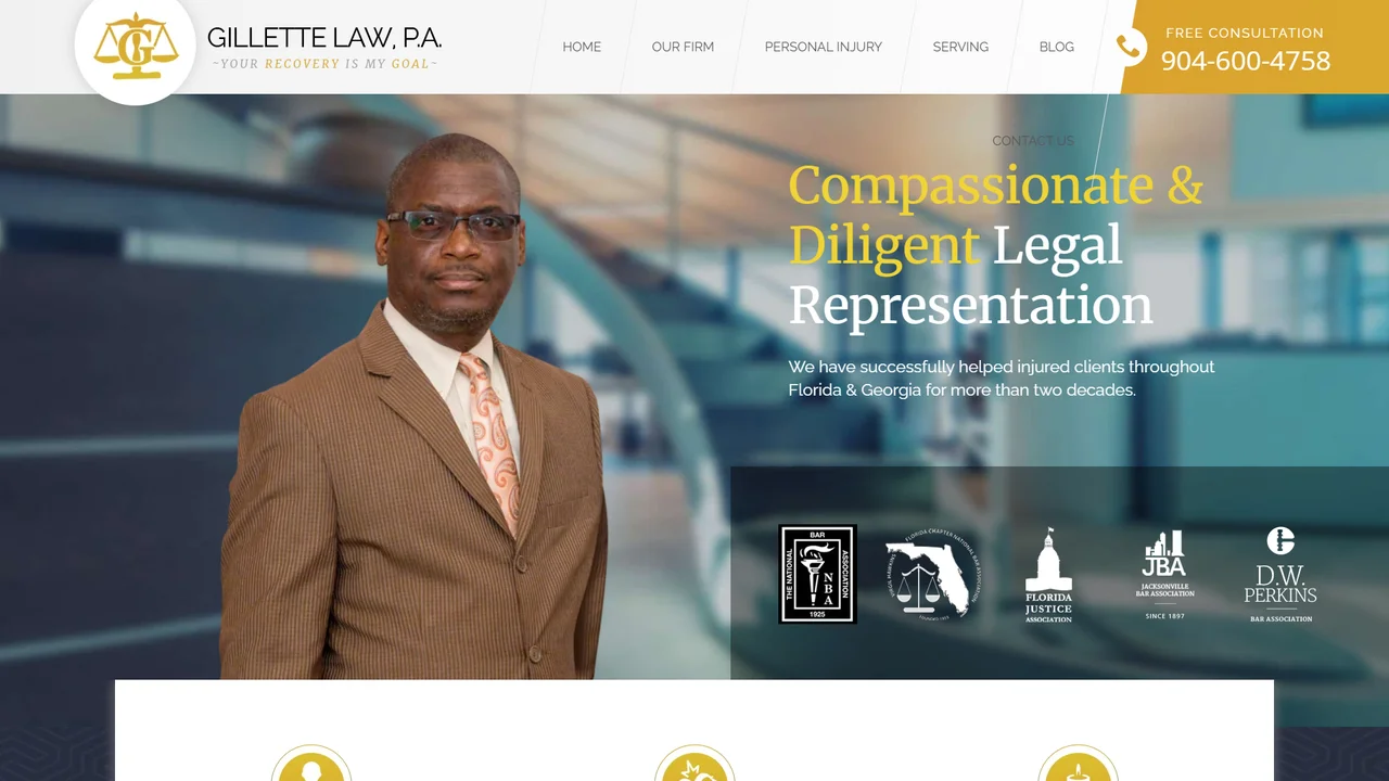 Gillette Law P.A. - Jacksonville, FL office in Jacksonville, Florida