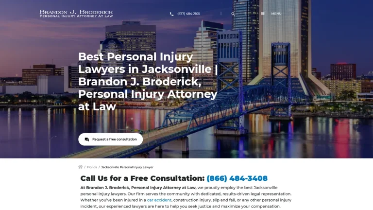 Brandon J. Broderick Personal Injury Attorney - Jacksonville, FL - Attorney in Jacksonville