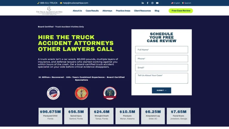 The Truck Accident Law Firm - Jacksonville, FL - Attorney in Jacksonville