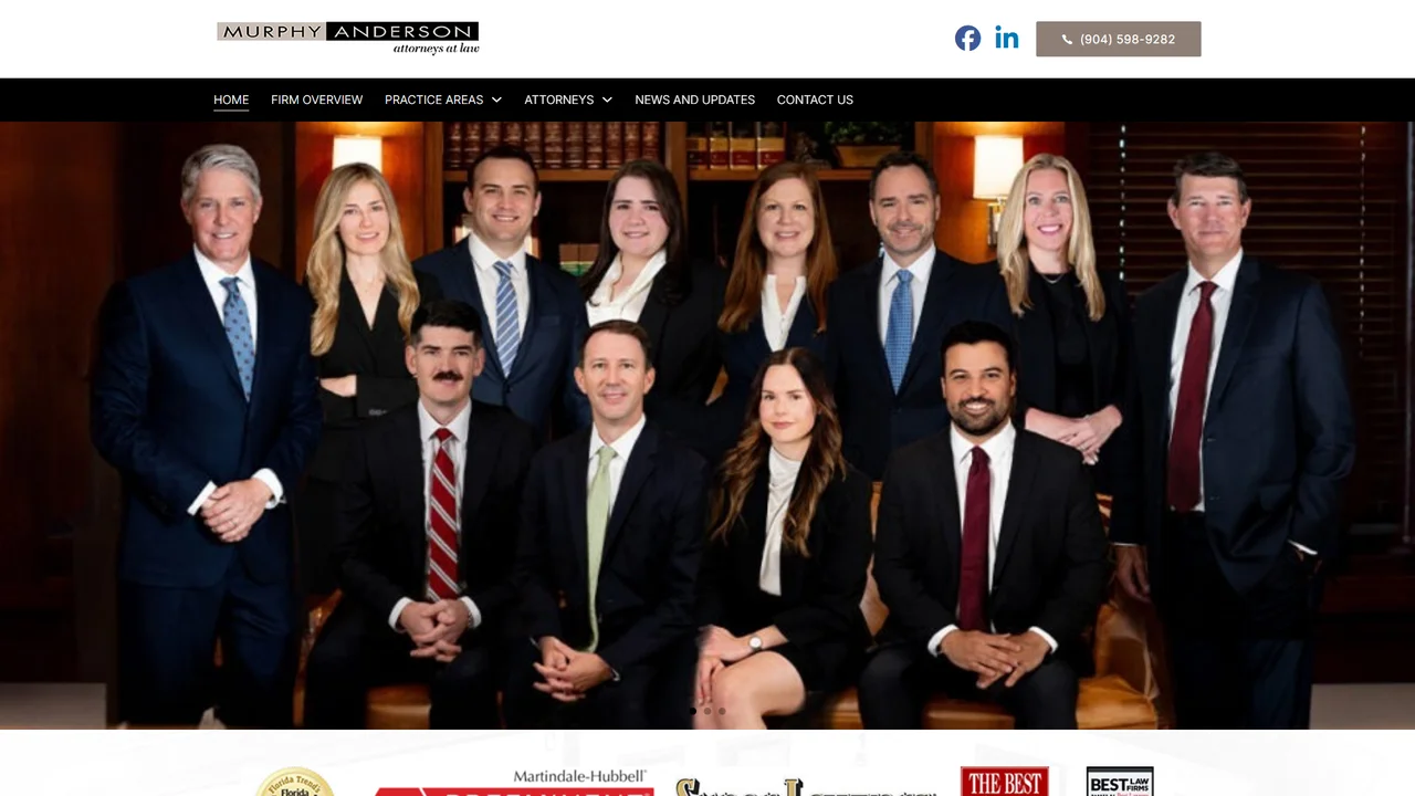 Murphy & Anderson, P.A. - Jacksonville, FL office in Jacksonville, Florida