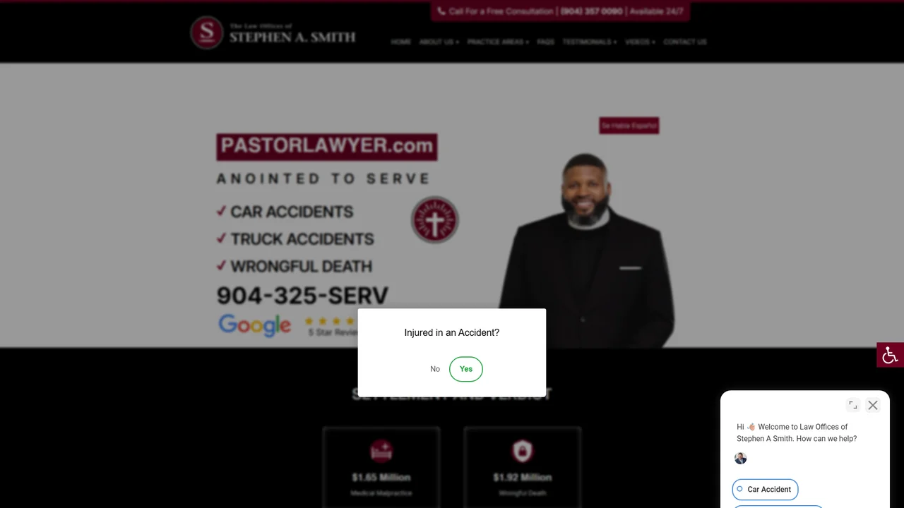 Law Offices of Stephen A. Smith - Jacksonville, FL office in Jacksonville, Florida