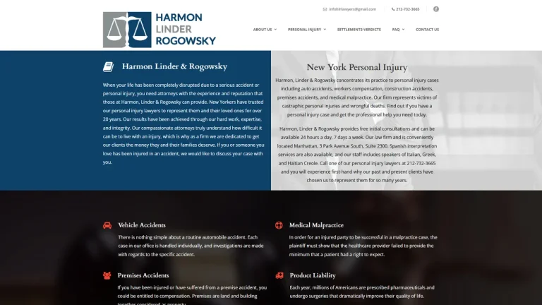 Harmon Linder & Rogowsky - NYC, New York - Attorney in New York City
