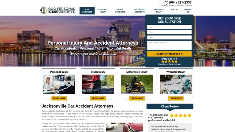 G & G Personal Injury Group P.A. - Jacksonville, FL - Attorney in Jacksonville