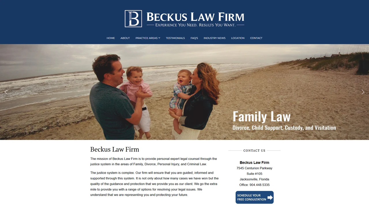 Beckus Law Firm - Jacksonville, FL office in Jacksonville, Florida