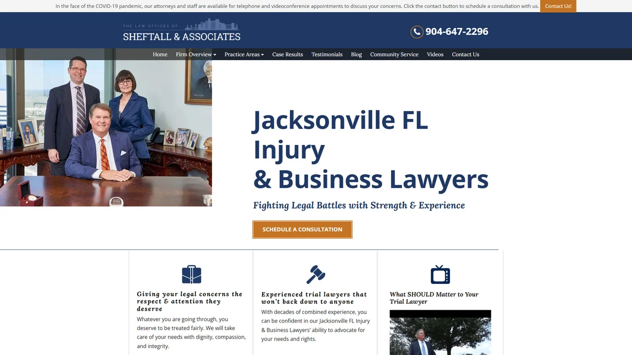 Law Offices of Sheftall and Associates - Jacksonville, FL office in Jacksonville, Florida