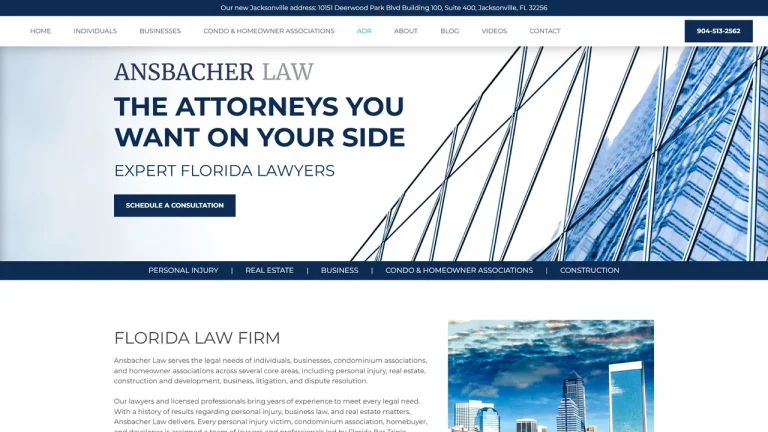 Ansbacher Law - Jacksonville, FL - Attorney in Jacksonville
