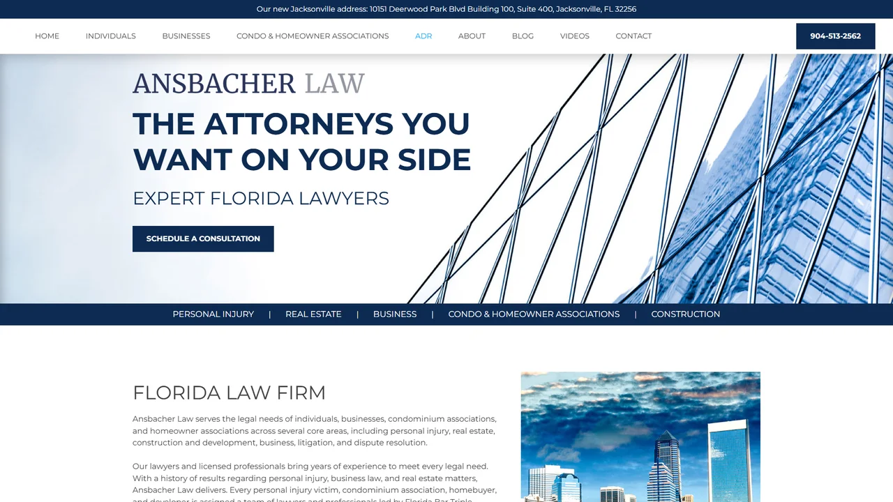 Ansbacher Law - Jacksonville, FL office in Jacksonville, Florida