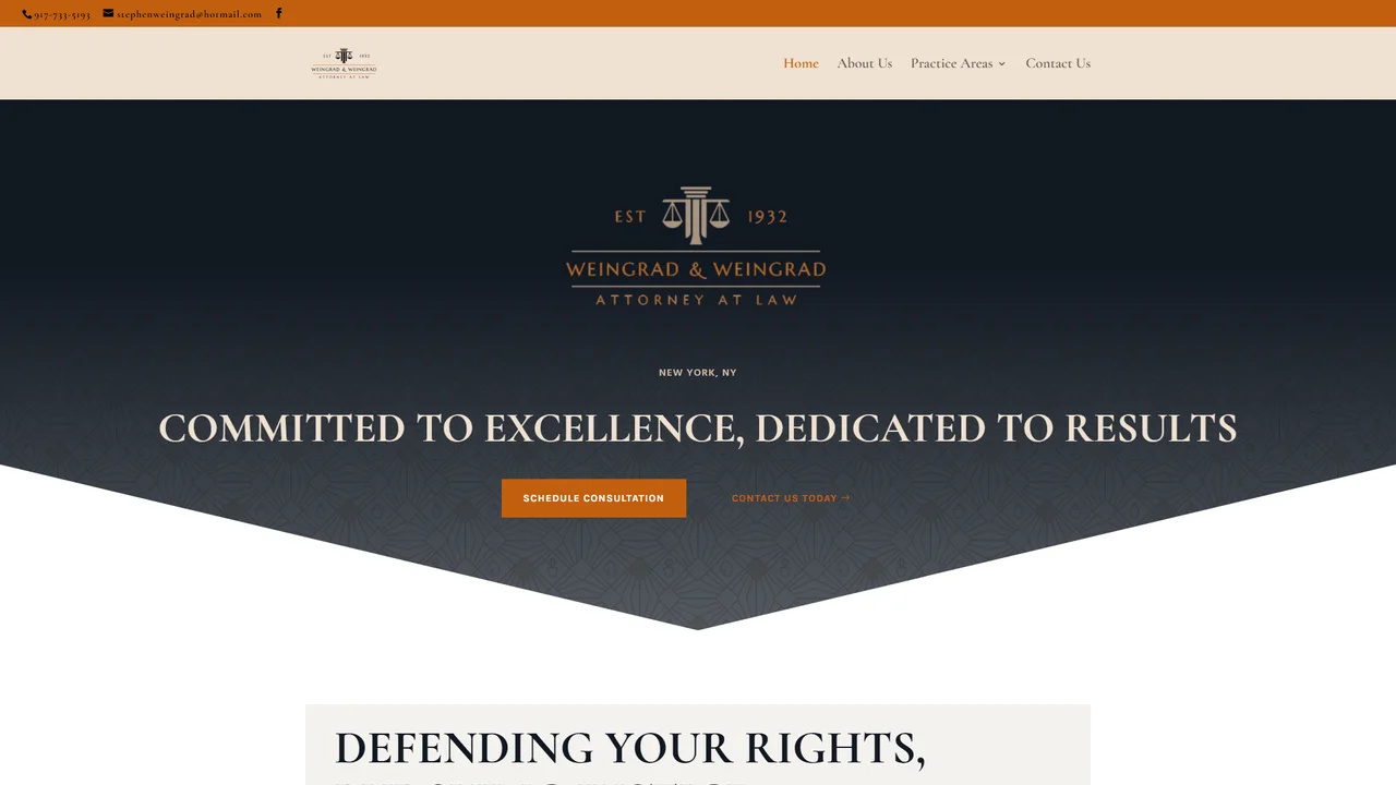 Weingrad & Weingrad PC - NYC, New York office in New York City, New York