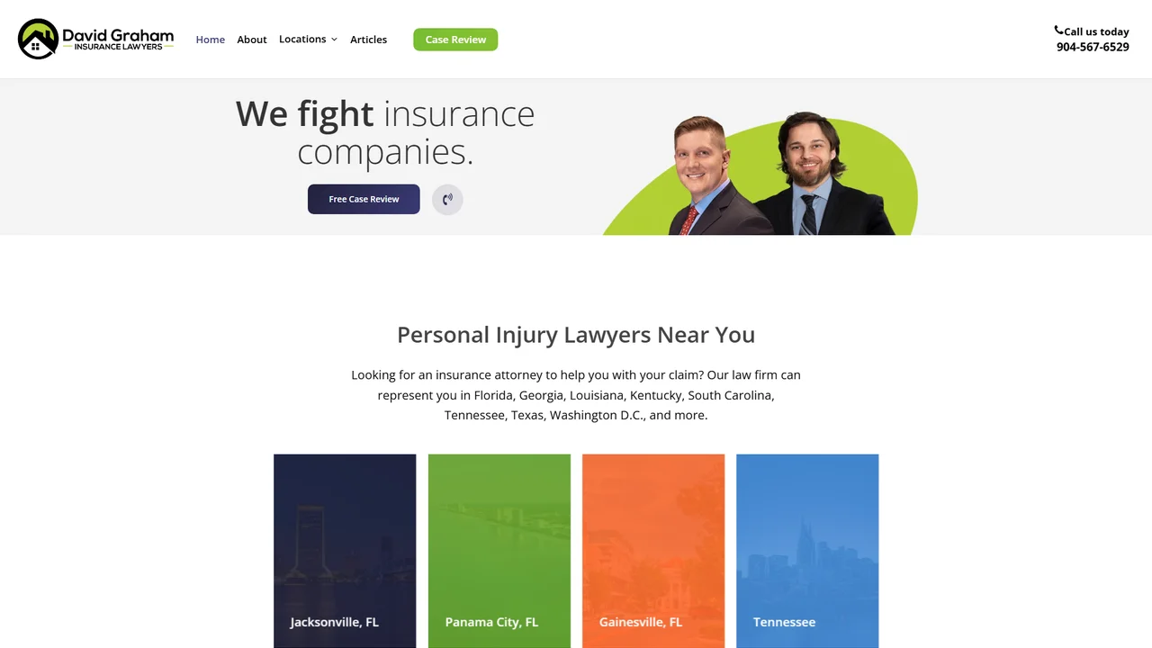 David Graham Insurance Lawyers, P.A. - Jacksonville, FL office in Jacksonville, Florida