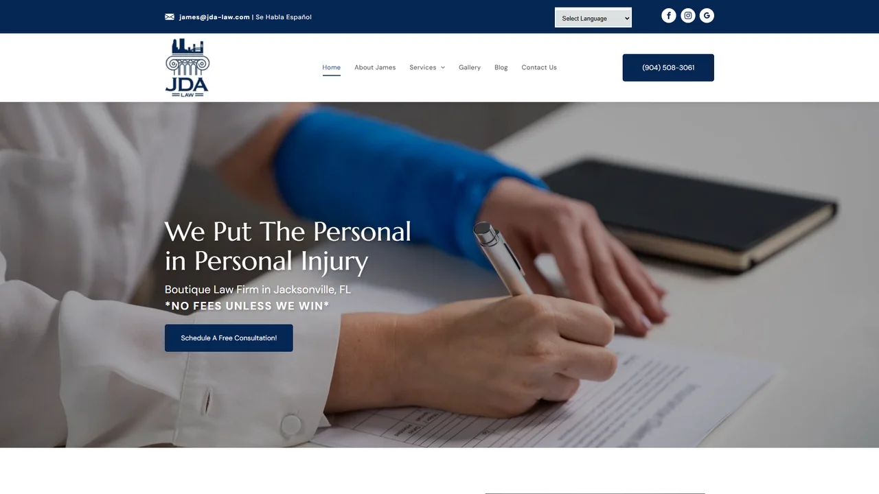 The Law Offices of James D. Allen, P.A. - Jacksonville, FL office in Jacksonville, Florida