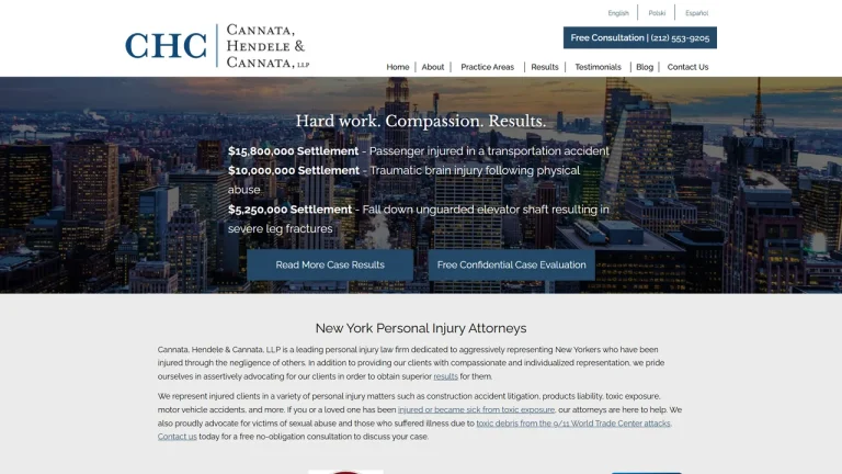 Cannata, Hendele & Cannata, LLP - NYC, New York - Attorney in New York City