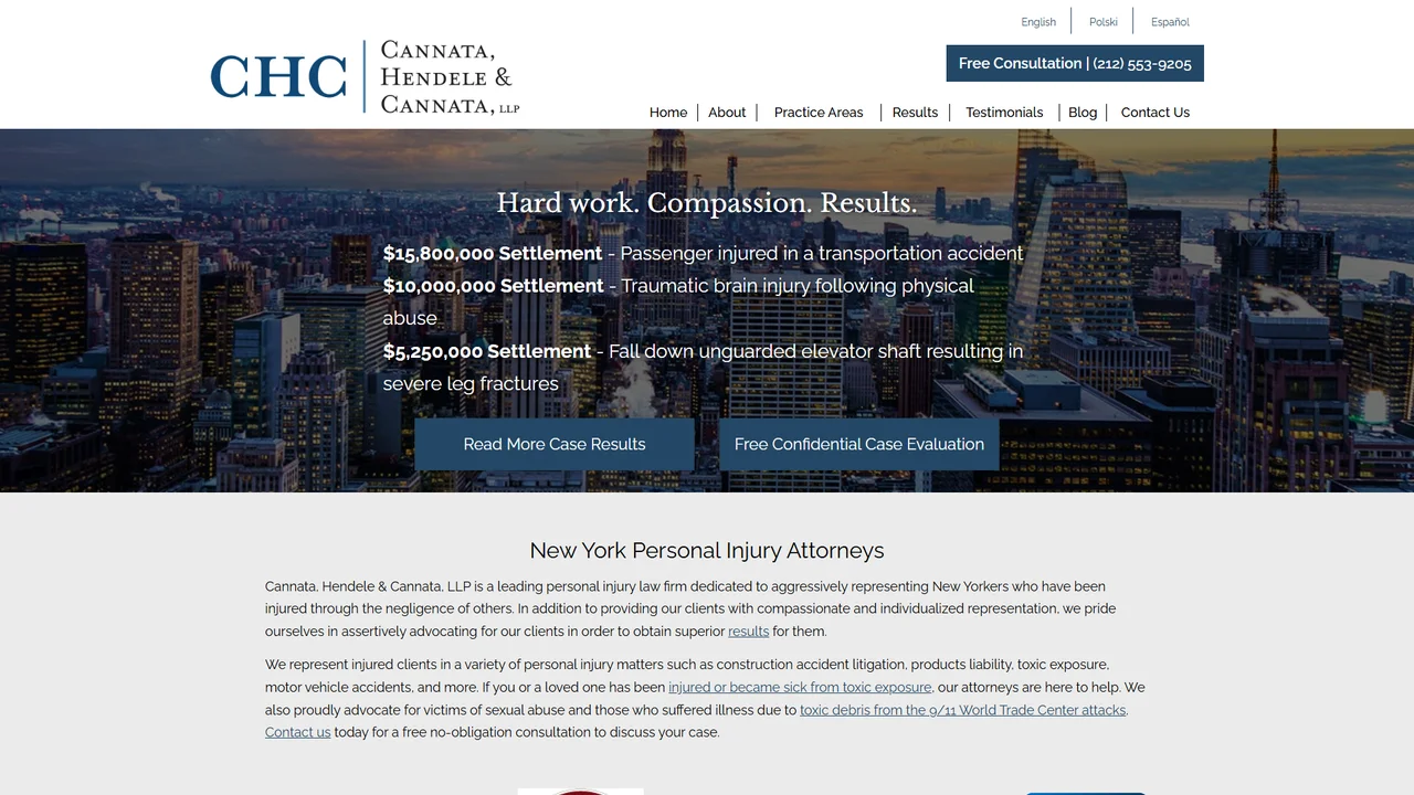 Cannata, Hendele & Cannata, LLP - NYC, New York office in New York City, New York