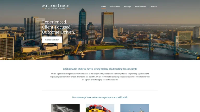 Milton, Leach, Whitman, D'Andrea & Eslinger, P.A. - Jacksonville, FL - Attorney in Jacksonville