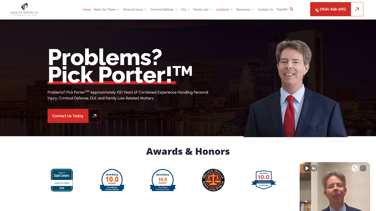 Law Offices of Jason K.S. Porter, P.A. - Jacksonville, FL office in Jacksonville, Florida