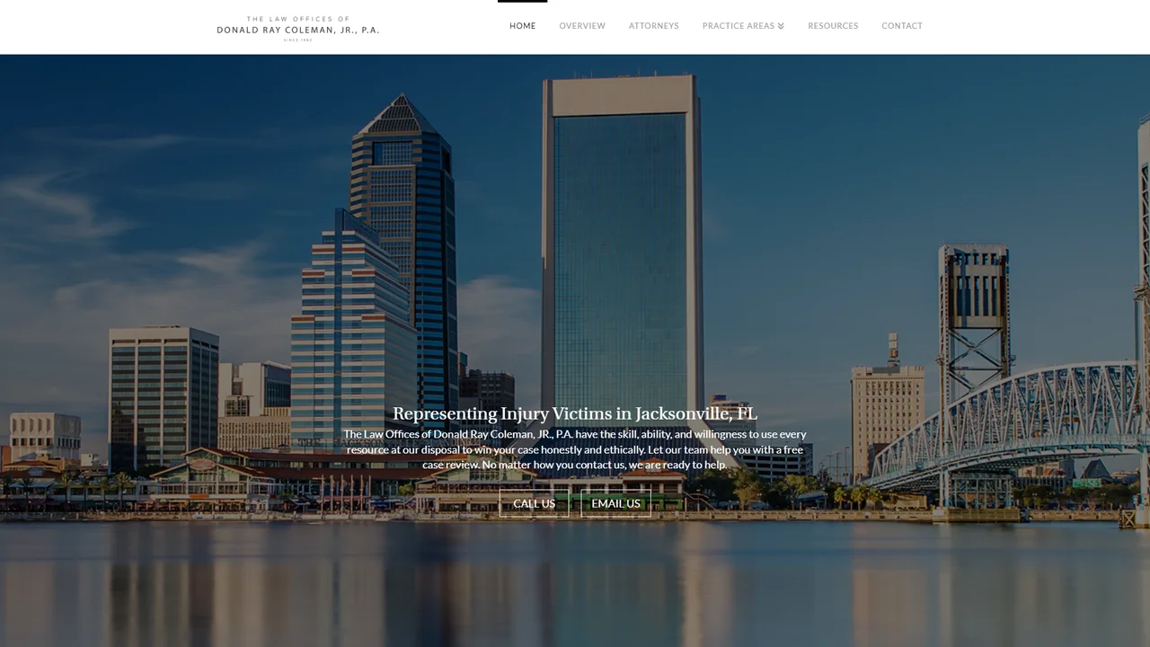 Law Offices of Coleman & Coleman - Jacksonville, FL office in Jacksonville, Florida