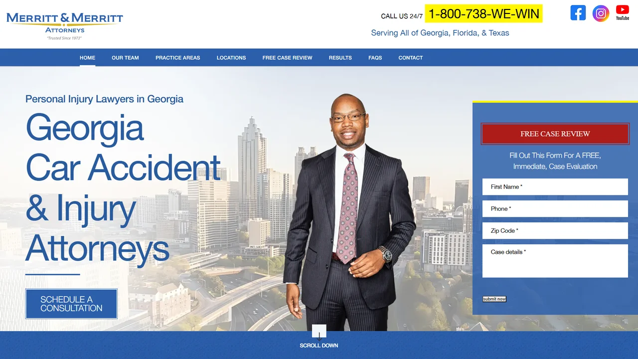 Merritt & Merritt Law Firm - Jacksonville, FL office in Jacksonville, Florida