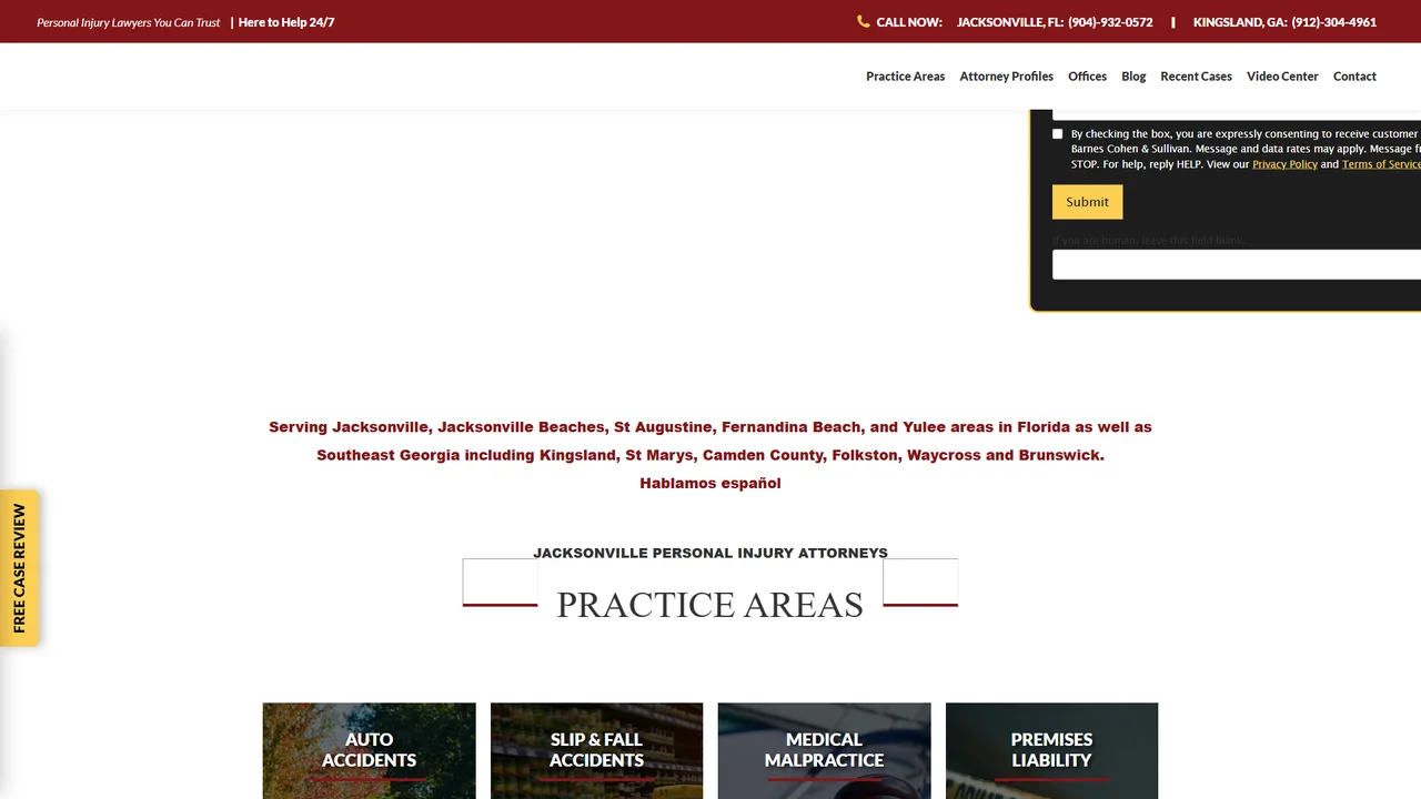 Barnes, Cohen & Sullivan, P.A. - Jacksonville, FL office in Jacksonville, Florida