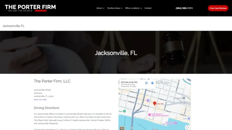 The Porter Firm, LLC - Jacksonville, FL - Attorney in Jacksonville