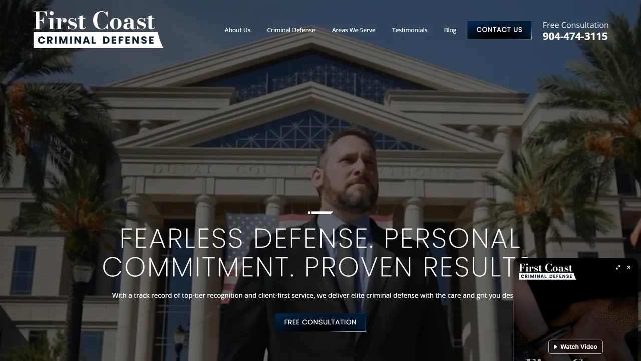 First Coast Criminal Defense - Jacksonville, FL office in Jacksonville, Florida