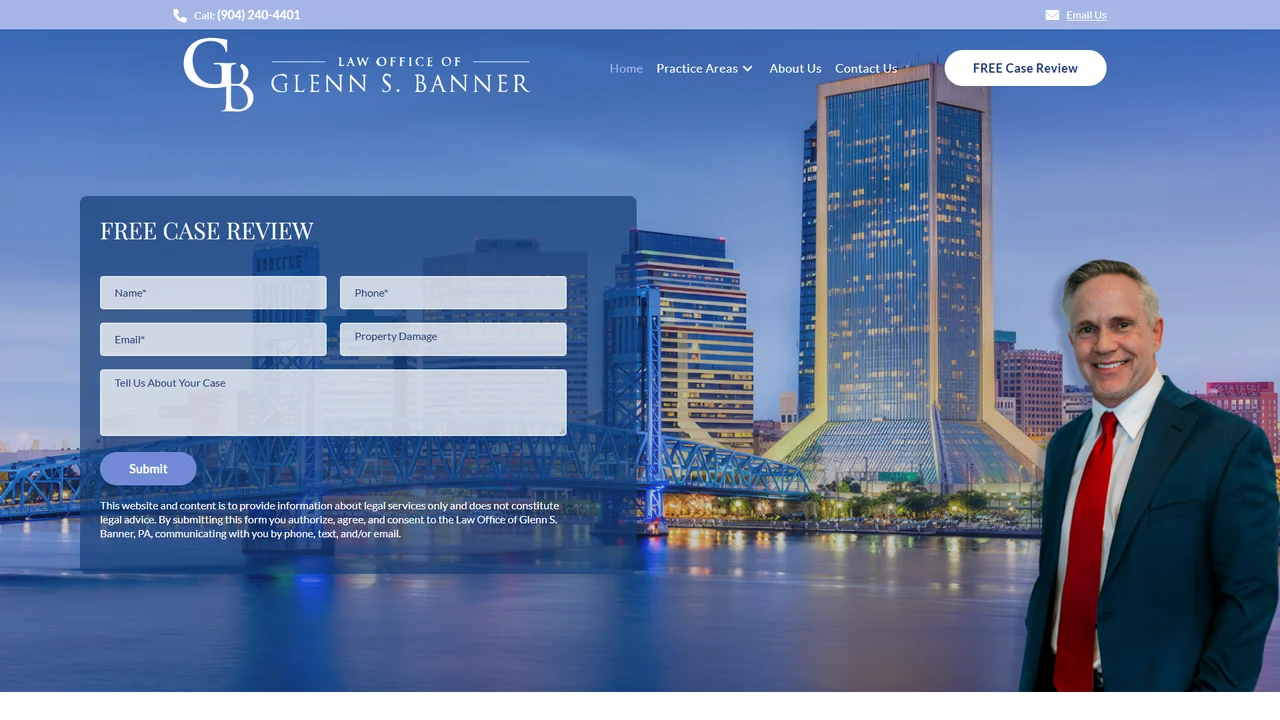 Law Office of Glenn S. Banner, P.A. - Jacksonville, FL office in Jacksonville, Florida