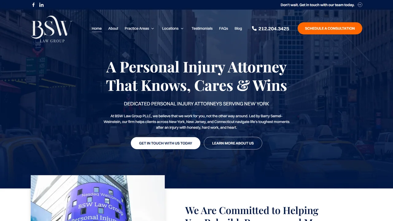 BSW Law Group, PLLC - NYC, New York office in New York City, New York