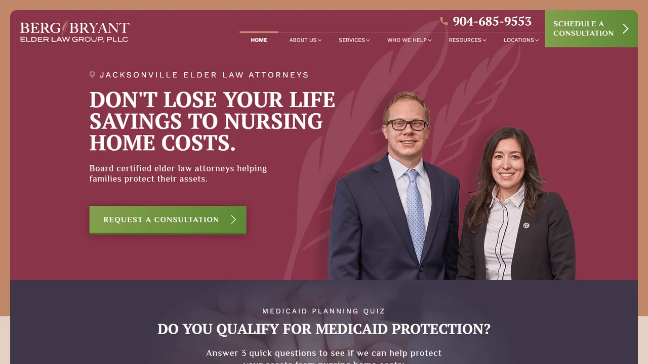 Berg Bryant Elder Law Group, PLLC - Jacksonville, FL office in Jacksonville, Florida