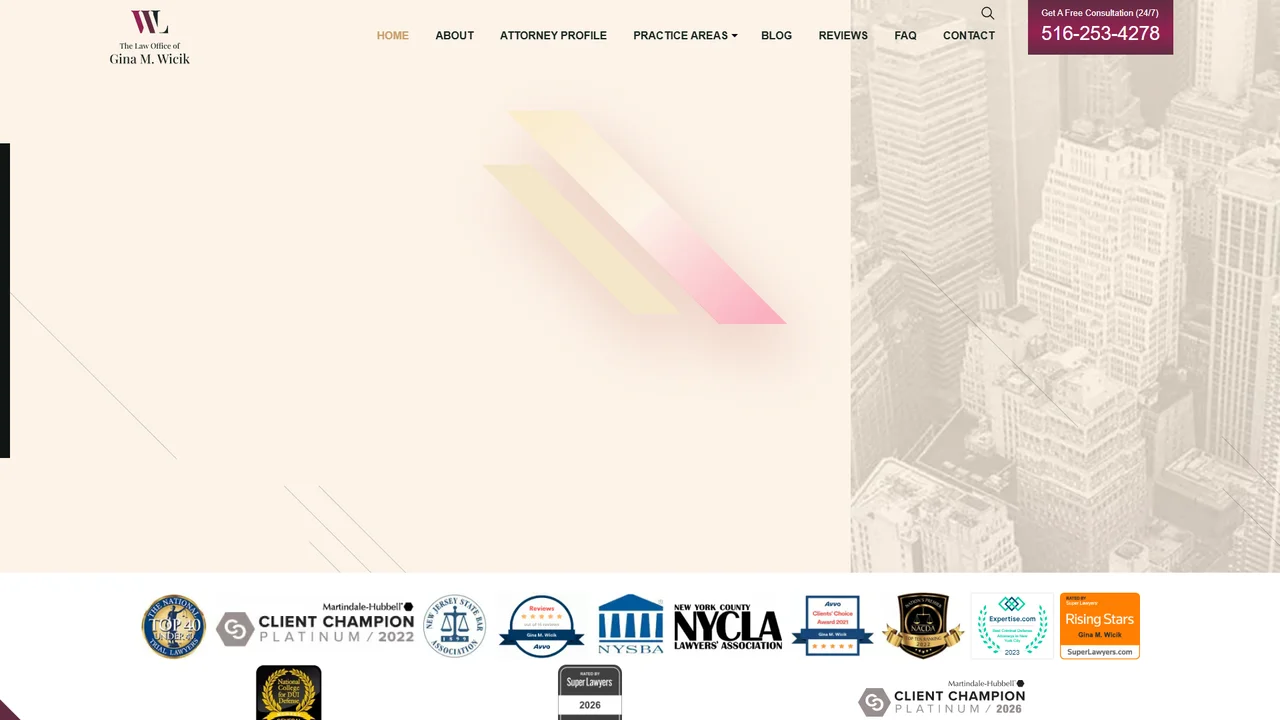 Law Office of Gina M. Wicik - NYC, New York office in New York City, New York
