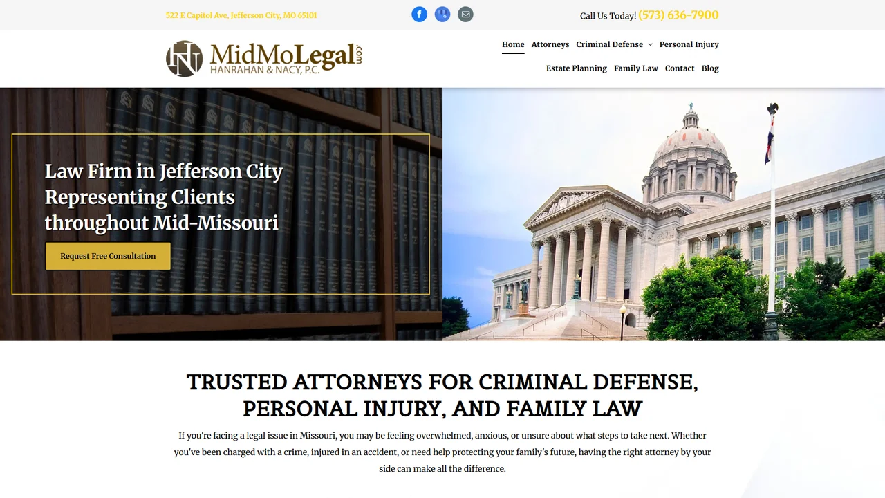 William P. Nacy (Hanrahan & Nacy, P.C.) - Jefferson City, MO office in Jefferson City, Missouri