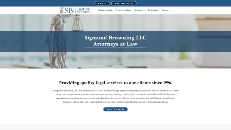 Sigmund Browning, LLC - Jefferson City, MO - Attorney in Jefferson City