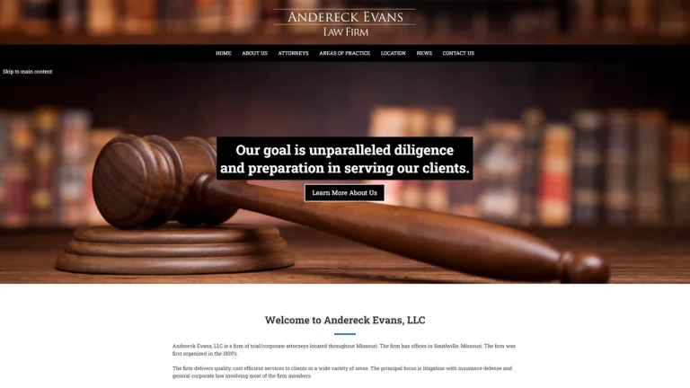 Andereck, Evans, Lewis, Figg & Battagler LLC - Jefferson City, MO - Attorney in Jefferson City
