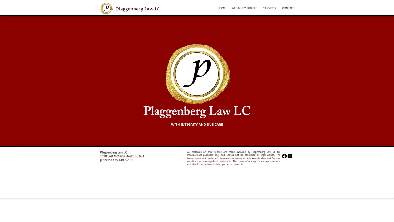 Plaggenberg Law LC - Jefferson City, MO office in Jefferson City, Missouri