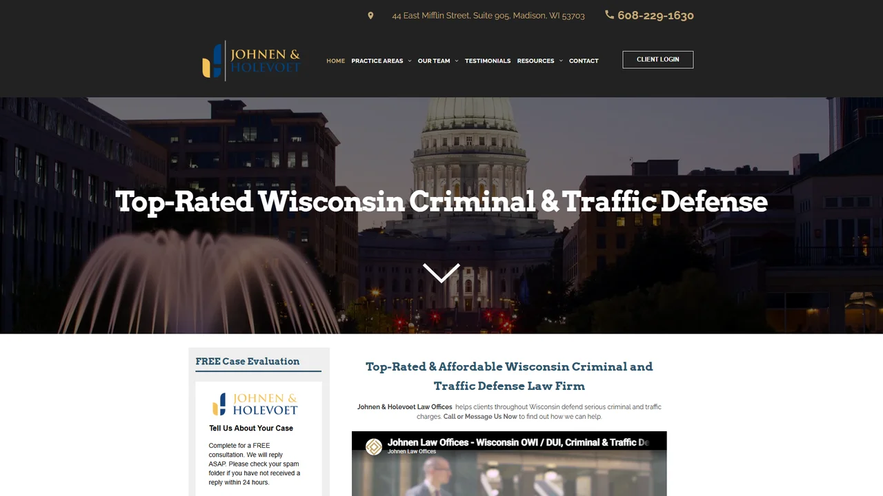 Johnen & Holevoet Law Offices - Madison, WI office in Madison, Wisconsin
