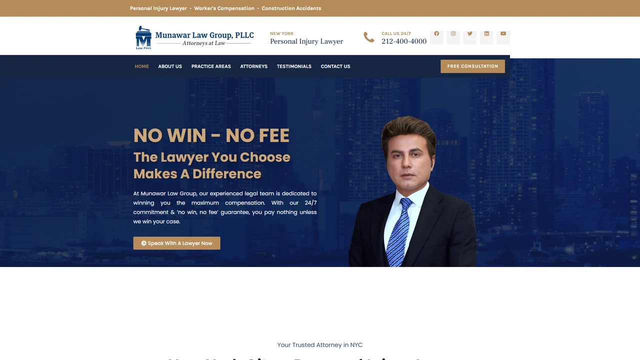 Munawar Law Group, PLLC - NYC, New York office in New York City, New York