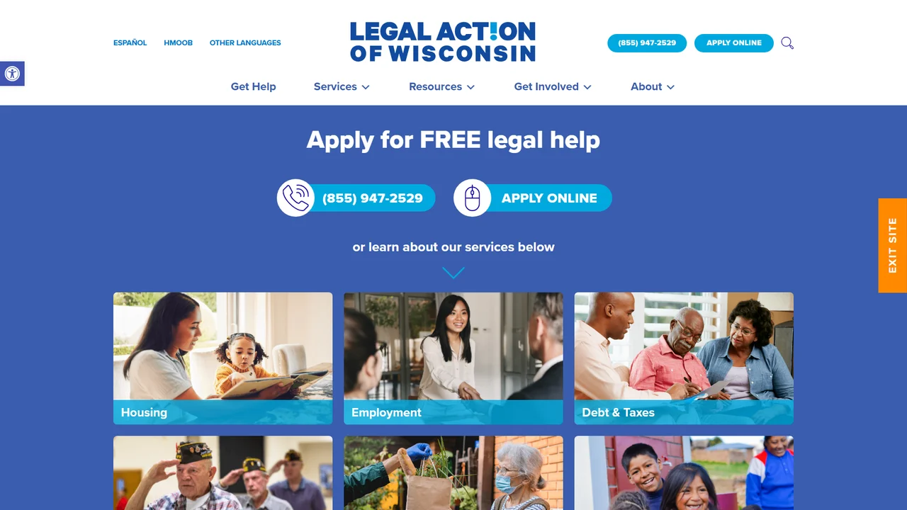 Legal Action of Wisconsin - Madison, WI office in Madison, Wisconsin