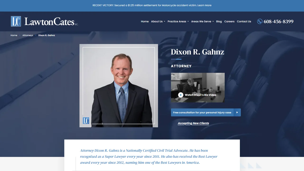 Dixon R. Gahnz - Madison, WI office in Madison, Wisconsin