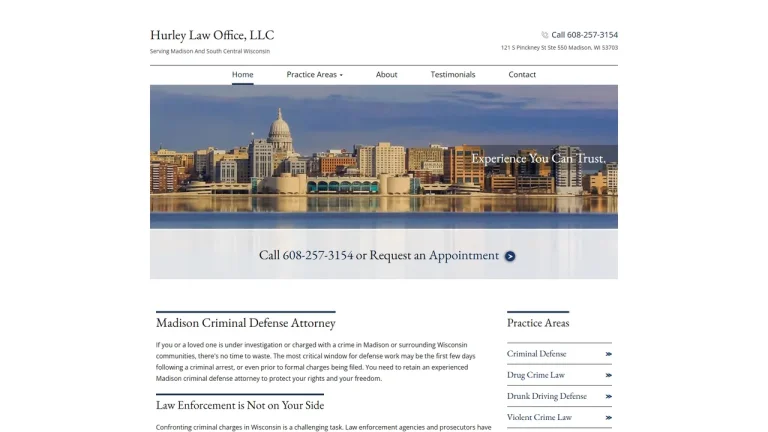 Hurley Law Office, LLC - Madison, WI - Attorney in Madison