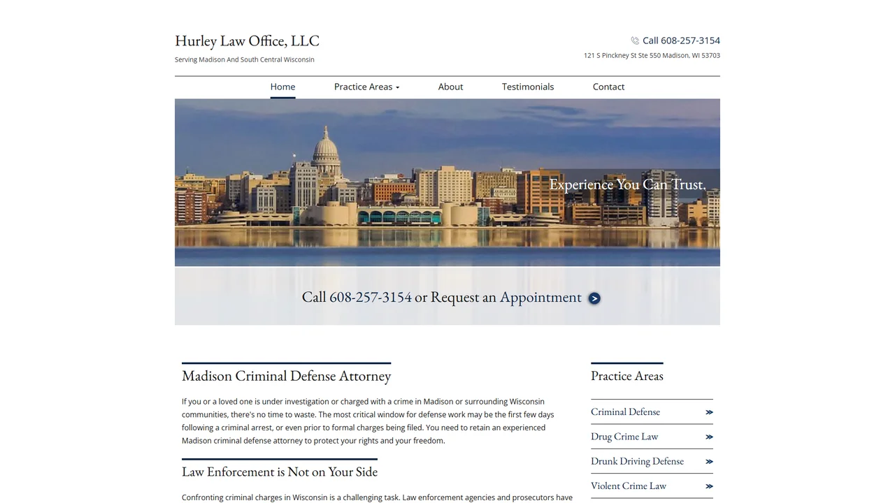 Hurley Law Office, LLC - Madison, WI office in Madison, Wisconsin
