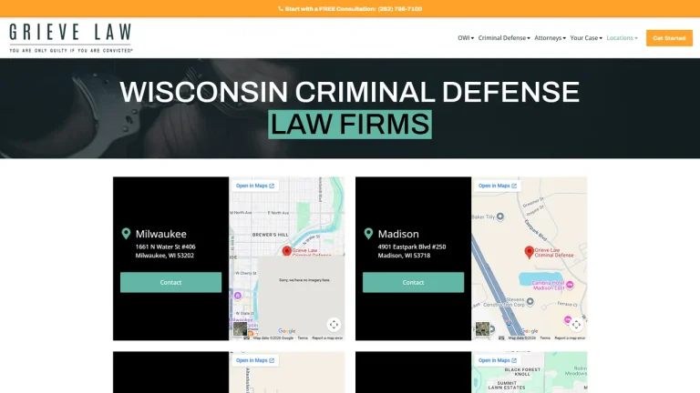 Grieve Law Criminal Defense - Madison, WI - Attorney in Madison