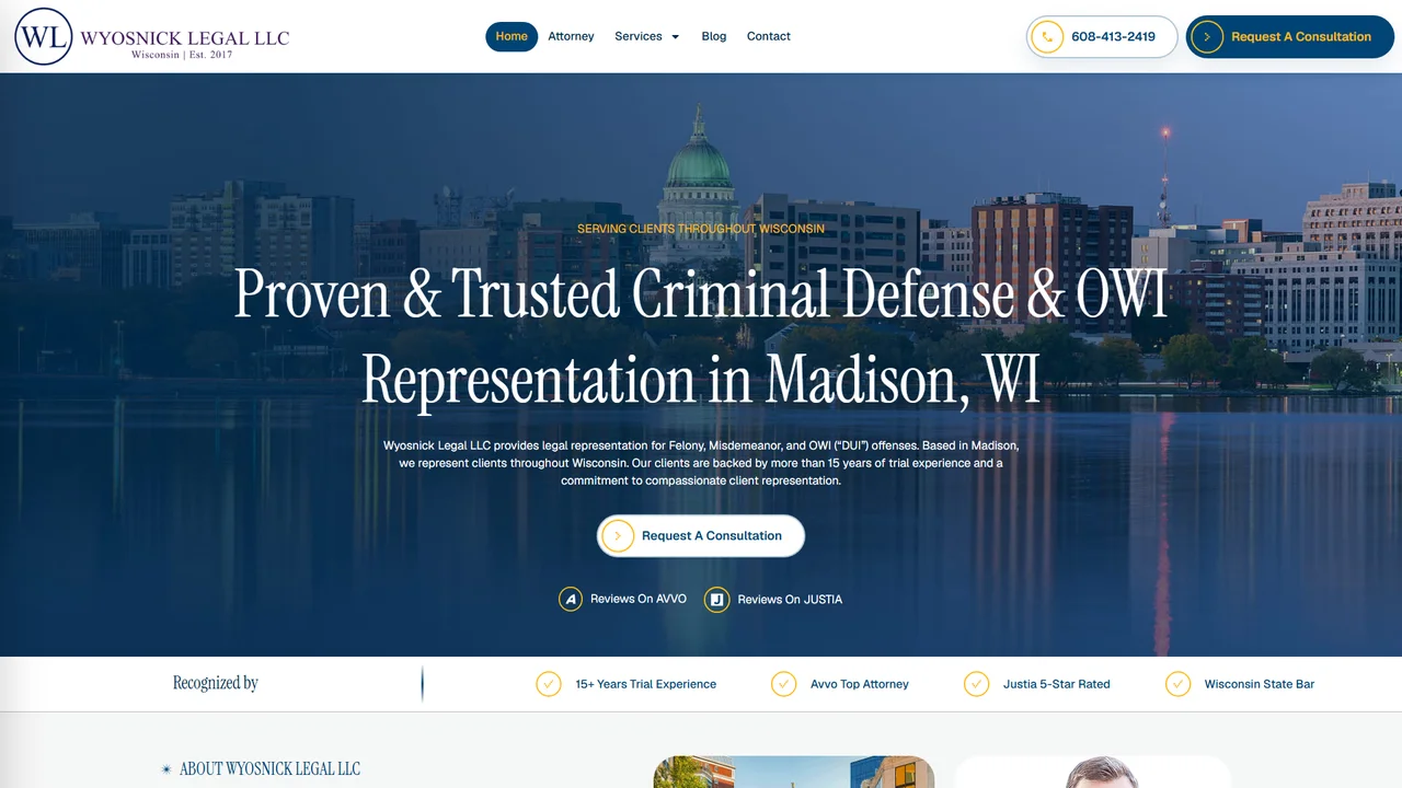 Wyosnick Legal, LLC - Madison, WI office in Madison, Wisconsin
