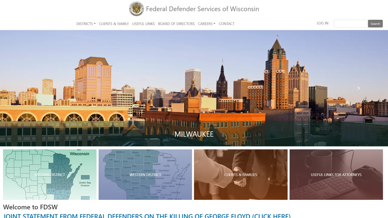 Federal Defender Services of Wisconsin, Inc. - Madison, WI office in Madison, Wisconsin