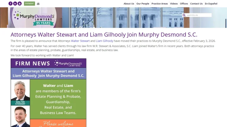 W.R. Stewart & Associates, S.C. - Madison, WI - Attorney in Madison