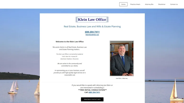 Klein Law LLC - Madison, WI - Attorney in Madison