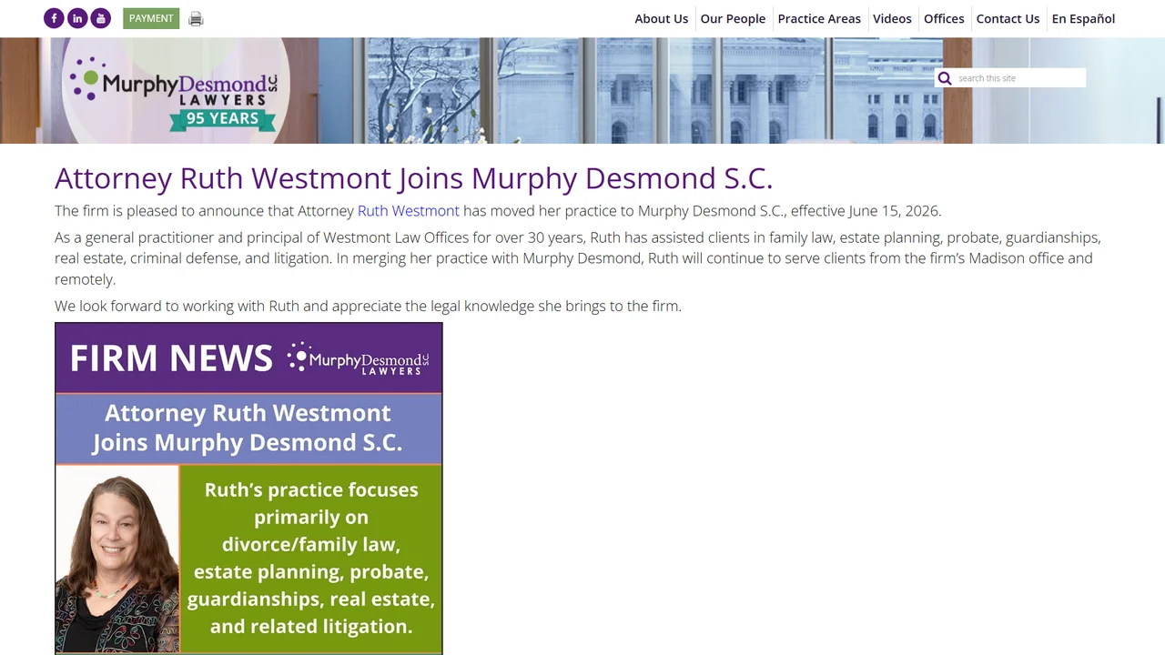 Westmont Law Offices, SC - Madison, WI office in Madison, Wisconsin