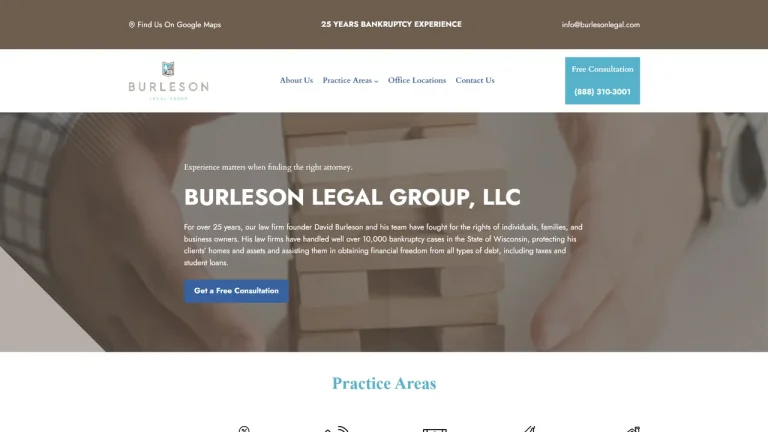Burleson Legal Group, LLC - Madison, WI - Attorney in Madison