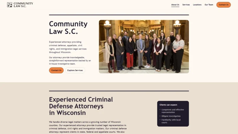 Community Law S.C. - Madison, WI - Attorney in Madison